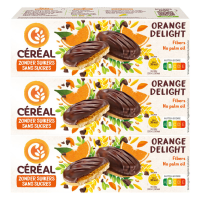 3X Céréal Zachte Koekjes Sinaasappel Delight 140 gr