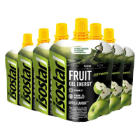 6X Isostar Energy Gel Appel 90 gr