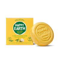 3X Happy Earth 100% Natuurlijke Shower Bar Jasmine Ho Wood 90 gr