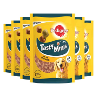 6X Pedigree Pedigree Hondensnacks Tasty Mini's Chewy Cubes 130 gr