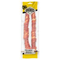 Voskes Hondensnacks Stick Runderhuid Eend 25 cm 2 stuks