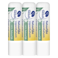 3X E.J. Swaab Lippenbalsem 100% natuurlijk 5 gr
