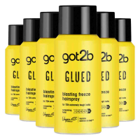 6X Got2b Glued Haarspray Mini 100 ml