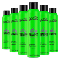 6X Got2b Droogshampoo Fresh & Fabulous 200 ml