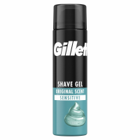 6X Gillette Gevoelige Huid Scheergel Sensitive 200 ml