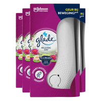 4X Glade Sense & Spray Houder Relaxing Zen 18 ml