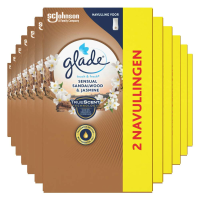 12X Glade Touch & Fresh Sensual Sandalwood & Jasmine 10 ml