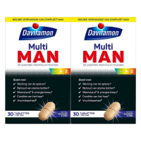 2X Davitamon Multi Man 30 tabletten