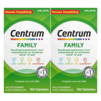 2X Centrum Multivitaminen Family 180 tabletten