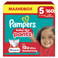 Pampers Baby Dry Luierbroekjes Maat 5 (11 17 kg) 160 stuks