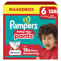 Pampers Baby Dry Luierbroekjes Maat 6 (13 19 kg) 138 stuks