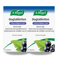 2X A.Vogel Oogtabletten Scherp Blijven Zien 60 tabletten
