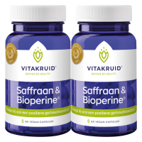 2X Vitakruid Saffraan & Bioperine 60 vegancapsules