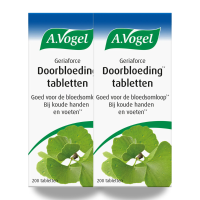 2X A.Vogel Geriaforce Doorbloeding 200 tabletten