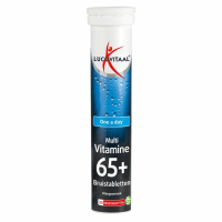 3X Lucovitaal Multi 65+ Bruistabletten Mangosmaak 20 bruistabletten