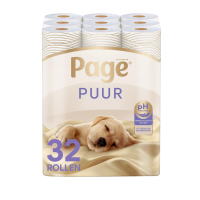 8X Page Toiletpapier Puur 3 laags 4 stuks