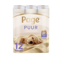 3X Page Toiletpapier Puur 3 laags 4 stuks