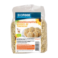 3X Damhert Biofood Zonnebloempitten Biologisch 500 gr