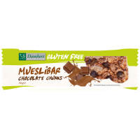 Damhert Mueslibar Chocolate Chunks Glutenvrij 30 gr