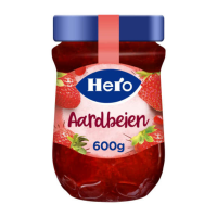 Hero Jam Aardbeien 600 gr