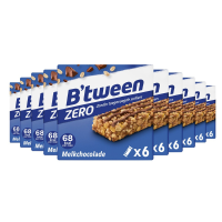 10X Hero B'tween Mueslireep Zero Melkchocolade 6x20gr