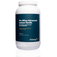 Fittergy Supplements Pro Whey Advanced Isolate Vanille 1000 gr