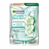 6X Garnier SkinActive Hyaluron Cryo Jelly Anti vermoeidheid Sheet Masker
