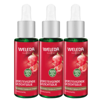 3X WELEDA Granaatappel Verstevigende Gezichtsolie 30 ml