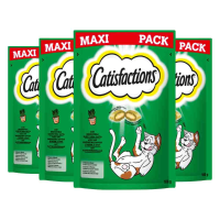 4X Catisfactions Kattensnoepjes Kattenkruid 180 gr