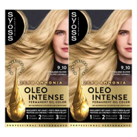 2X Syoss Oleo Intense Haarverf 9 10 Stralend Blond