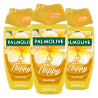 3X Palmolive Douchegel Aroma Essence Forever Happy 250 ml