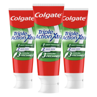 3X Colgate Tandpasta Triple Action Extra Fresh 75 ml