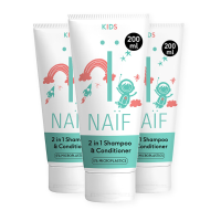 3X Naif Kids 2 in 1 Shampoo & Conditioner 200 ml