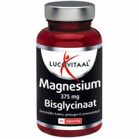 3X Lucovitaal Magnesium 375mg Bisglycinaat 90 tabletten
