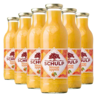 Schulp Ambachtelijk Sinaasappelsap 6 x 750 ml