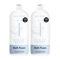 2X Naif Baby & Kids Badschuim 500 ml