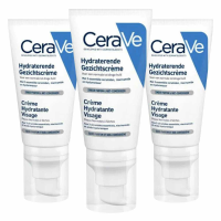 3X CeraVe Hydraterende Gezichtscrème 52 ml