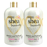 2X Treaclemoon Bad en Douchegel Creamy Shea Butterfly 500 ml