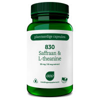 2X AOV 830 Saffraan & L theanine 30 vegacapsules