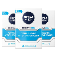 3X NIVEA Men Aftershave Balsem Sensitive Cooling 100 ml