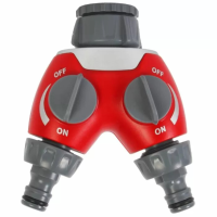 Talentools 2 Weg Waterverdeler Grijs