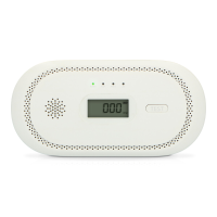 Alecto COA2650 Koolmonoxidemelder Zwart
