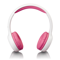 Alecto HP 010PK Hoofdtelefoon Kinderen Wit / Roze