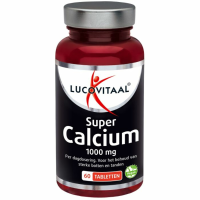 2X Lucovitaal Super Calcium 1000 mg 60 tabletten