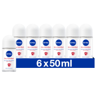 6X NIVEA Deodorant Roller Dry Comfort 50 ml