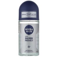 6X NIVEA Men Deodorant Roller Silver Protect 50 ml