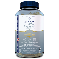 2X Minami MorEPA Platinum + Vitamine D3 120 softgels