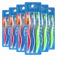 6X Sence Tandenborstels 3D Extra Clean Medium 3 stuks