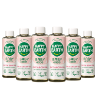 6X Happy Earth Baby & Kids 100% Natuurlijke Gezicht & Lichaam Olie 150 ml