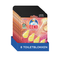 8X WC Eend Toiletblok Active Cosmic Peach 38 gr